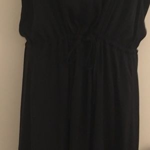 NEW WHO WHAT WEAR RUFFLE SLVLESS DRESS XL